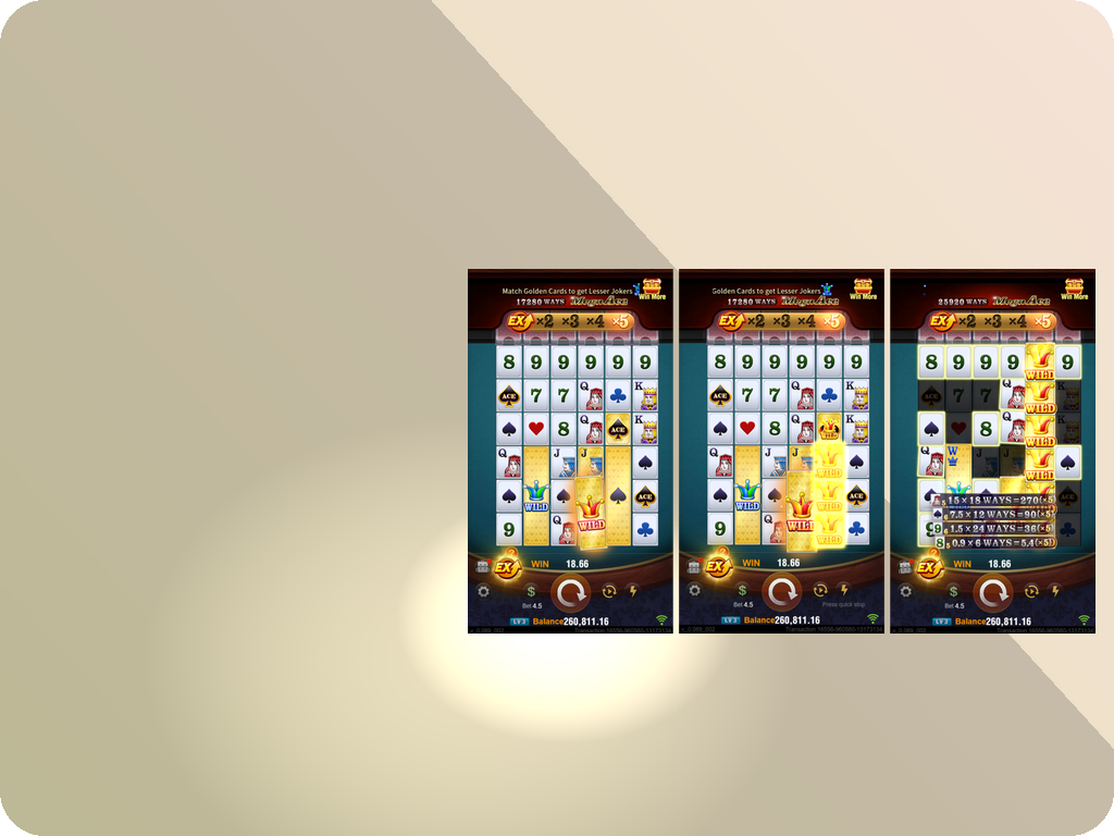 Mega Ace · Tampilan Aplikasi 9N9N
